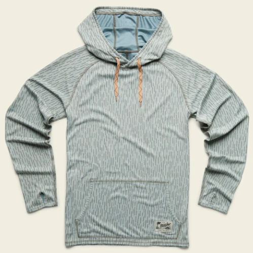 HOWLER BROTHERS LOGGERHEAD HOODIE DELUGE GREY