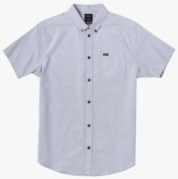 RVCA THAT'LL DO STRETCH SHORT SLEEVE SHIRT PAVEMENT