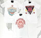 WHITE WILD ABOUT YOU GRAPHIC TEE