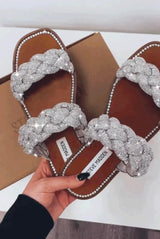 STEVE MADDEN BLING NEWBIE SLIDE