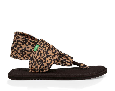 LEOPARD YOGA SLING SANDAL